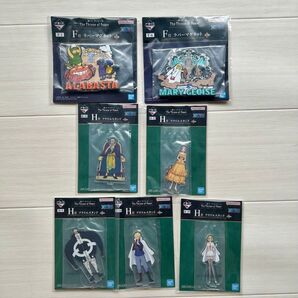 一番くじ ワンピース The Throne of Power H賞 アクリルスタンド H賞 ラバーマグネット 7点 セット
