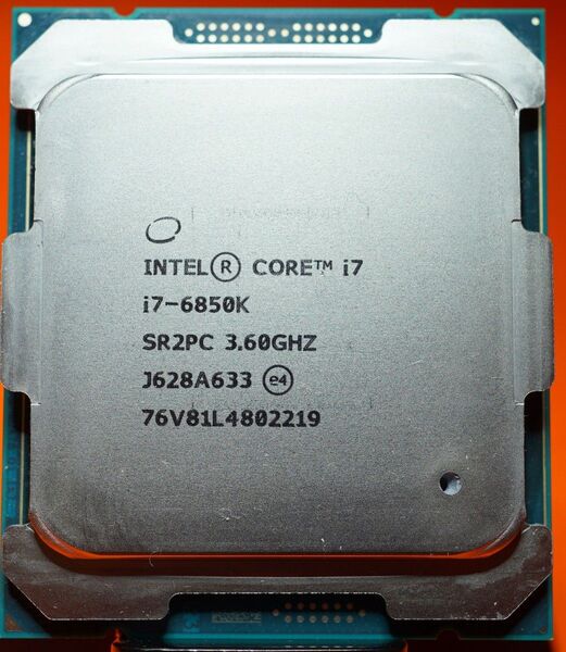 【動作確認済】Intel Core i7 6850K LGA2011 v3 CPU本体のみ