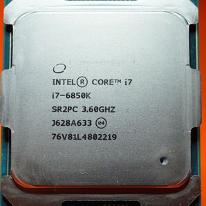 【動作確認済】Intel Core i7 6850K LGA2011 v3 CPU本体のみ