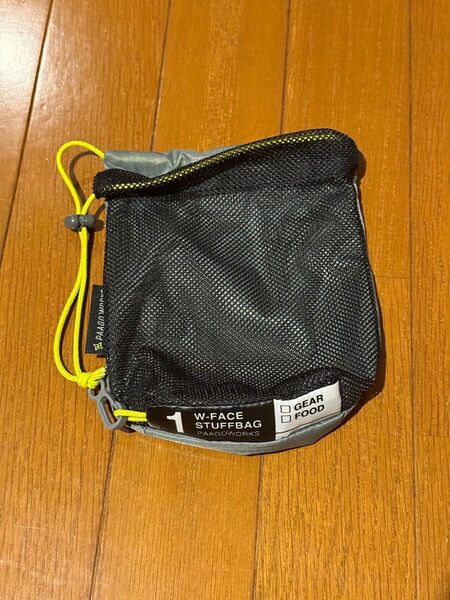 PAAGO WORKS W-FACE STUFF BAG 1 グレー スタッフサック