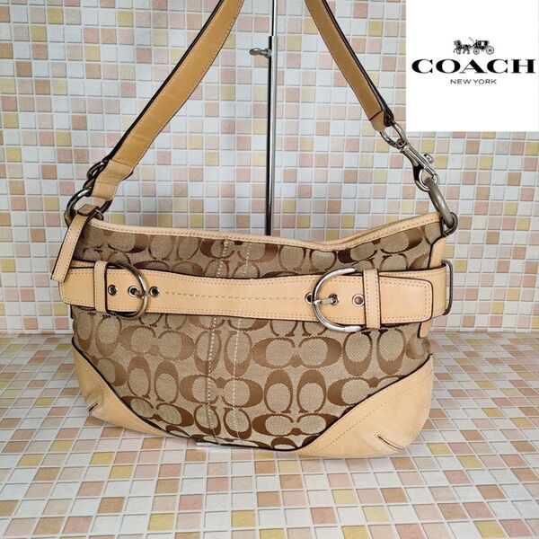 COACH コーチ シグネチャー ショルダーバッグ