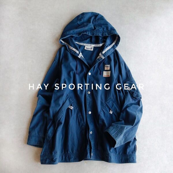 HAY sporting gear フードジャンパー ISSEY MIYAKE アウター ブルゾン マウンテンパーカー フーディー