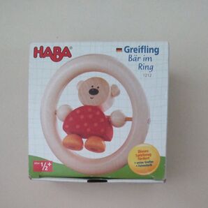 HABA Greifling Br im Ring 木製玩具 ガラガラ おもちゃ