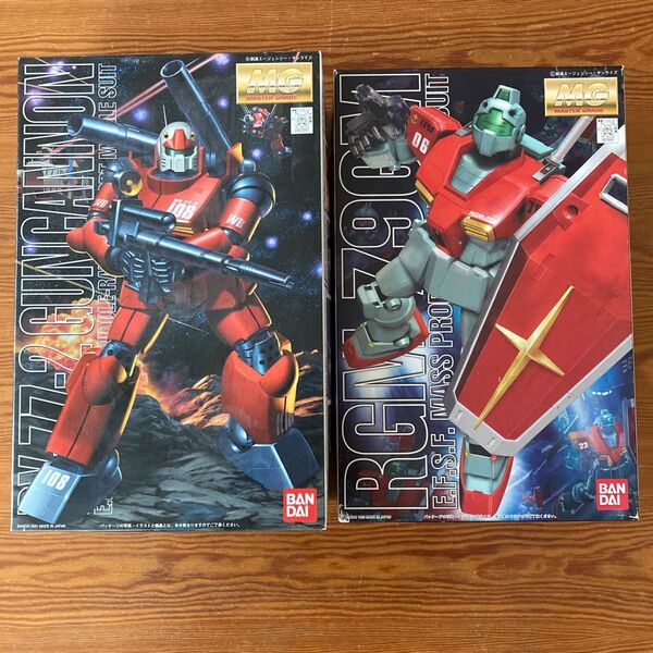 MG ガンキャノン MG 初代ジム 2セット未組立