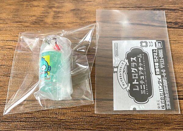 【ガチャガチャ】サンリオキャラクターズ レトログラスミニチュアチャーム ハンギョドン 1点