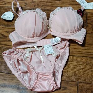 ブラジャー&ショーツセット ピンク M 未使用