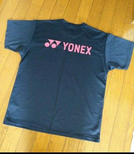 YONEX ヨネックス Tシャツ ヨネックス半袖Tシャツ バドミントン テニス ユニセックスM ネイビー プラシャツ