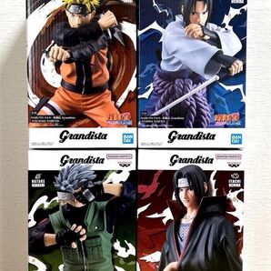 【NARUTO-ナルト- 疾風伝 Grandista 4点セット】新品・未開封品・送料無料(未開封のまま梱包)・匿名ダンボール発送