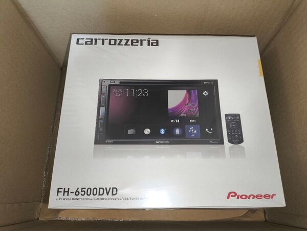 カロッツェリア ディスプレイオーディオ FH-6500DVD 新品未使用