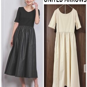 UNITED ARROWS FIT&FLA ショートスリーブ ワンピース 美品
