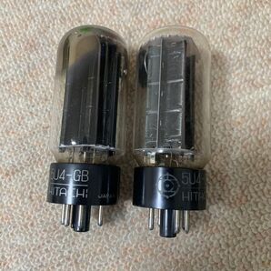 ★外観程度良好★日立/真空管/5U4-GB★動作未確認品/ジャンク出品