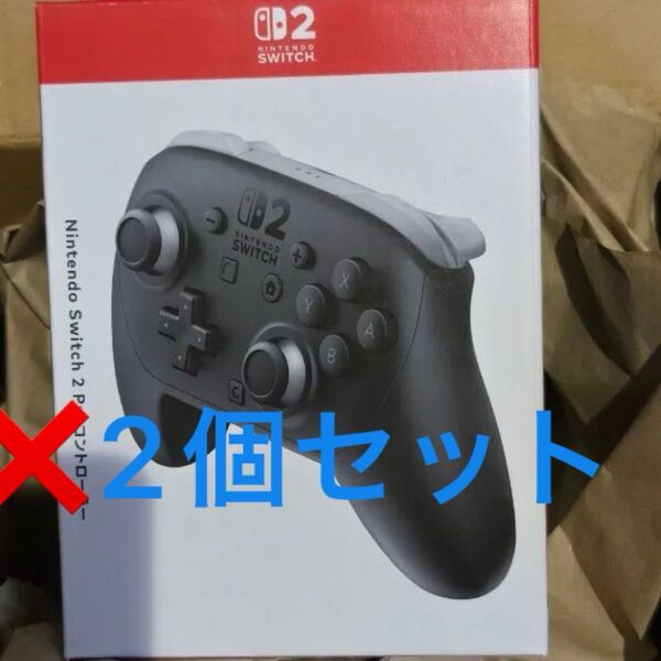 【新品未開封】スイッチ2 プロコン Switch2 Nintendo 任天堂 2個セット