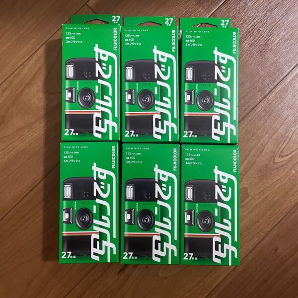 FUJIFILM 写ルンです 27枚撮 6箱セット 新品未開封品