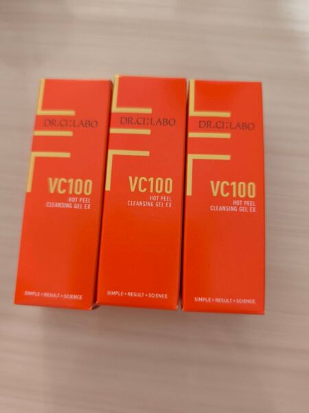 18g×3本 EX20 VC100ホットピールクレンジングゲルEX20 ドクターシーラボ クレンジングジェル ホットクレンジング