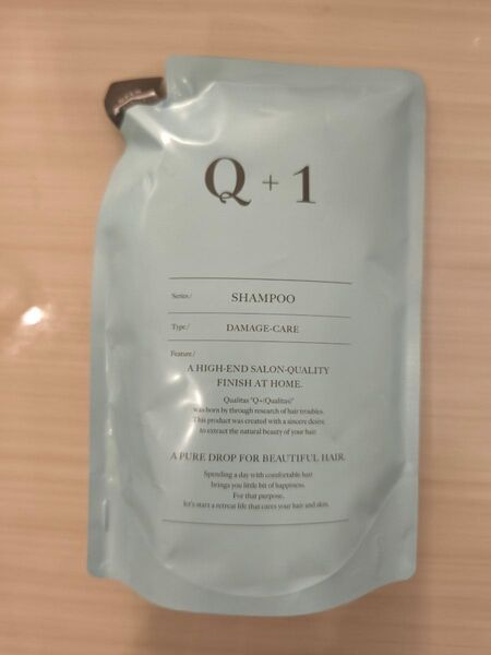 詰め替え用 シャンプー クオリタス ダメージケアシャンプー Q+1 400ml 400g 詰替 つめかえ リフィル レフィル