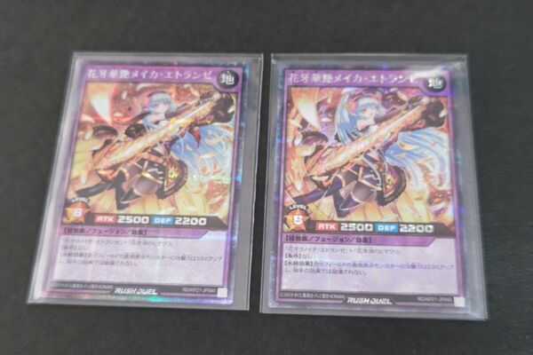遊戯王ラッシュデュエル メイカ・エトランゼ SEC 通常 絵違い 二枚セット