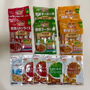 【商品名】Pigeon 離乳食 5食、小分けパック4食分6袋【12ヶ月頃〜離乳食】