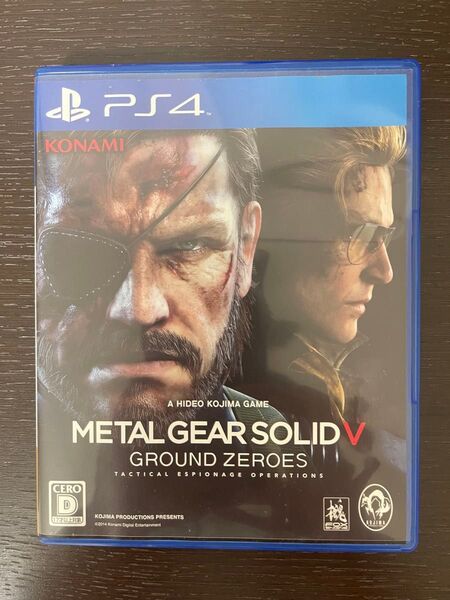 PS4 METAL GEAR SOLID V: GROUND ZEROES