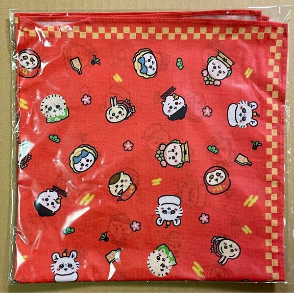 ちいかわ ハッピーバッグ 2025 バンダナ 巳年 ハチワレ うさぎ モモンガ くりまんじゅう シーサー 古本屋