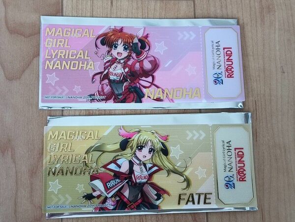 魔法少女リリカルなのは × ラウンドワンコラボキャンペーン 高町なのは フェイト