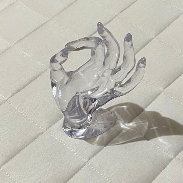 リングスタンド クリスタル アクセサリーホルダー