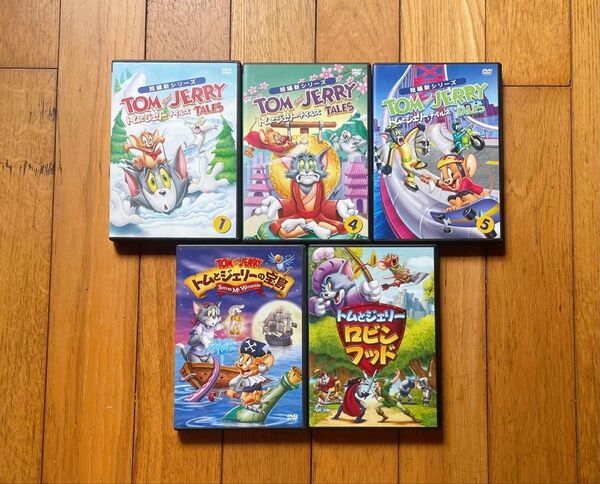 トムとジェリー テイルズ その他DVD 5枚セット