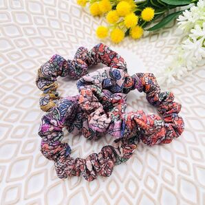 CS-31 シュシュ 絹 正絹 シルク S 3本セット