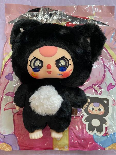 babythree 400% ぬいぐるみ 黒猫