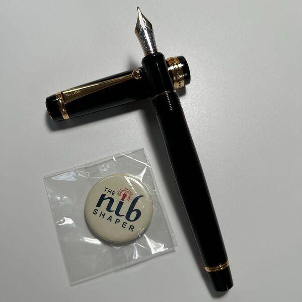 パイロット カスタム845 小太刀NM〜NB BBニブ 漆黒 万年筆 18K PILOT 長刀