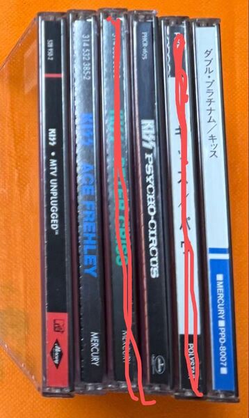 KISS キッス CD4枚セット