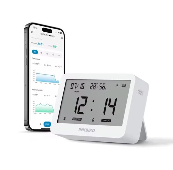 温湿度計 アプリ スマホ管理