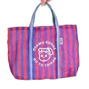 OSAMU GOODS オサムグッズ 台湾限定バッグ 漁師バッグ 原田治 Lサイズ