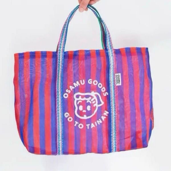OSAMU GOODS オサムグッズ 台湾限定バッグ 漁師バッグ 原田治 大サイズ エコバッグ トートバッグ