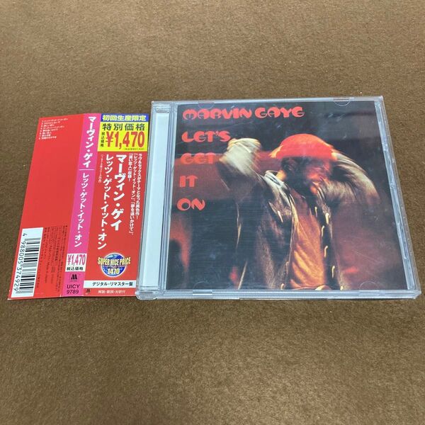 国内盤帯付きCD マーヴィン・ゲイ レッツ・ゲット・イット・オン