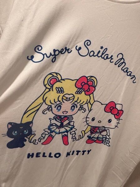 セーラームーン キティ コラボ 新品未使用品 Tシャツ