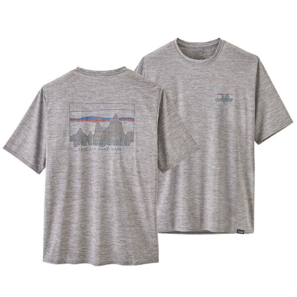 パタゴニア キャプリーン クールデイリー グラフィック L Patagonia フィッツロイ Tシャツ 半袖