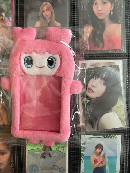 TWICE LOVELYS モブリーフォトカードホルダー モモフォトカードホルダー モモトレカ付き