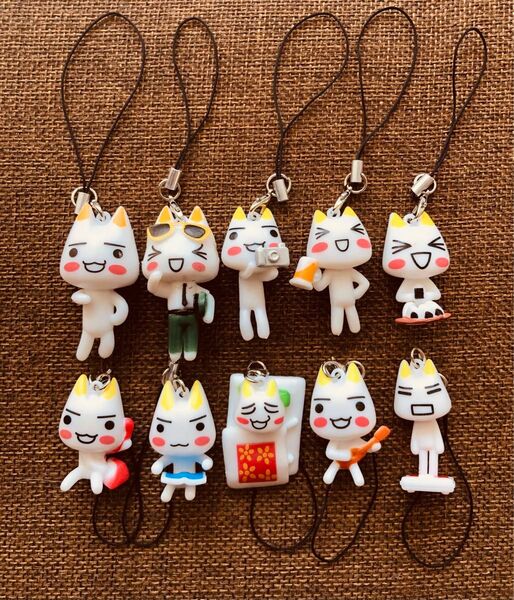 どこでもいっしょ 井上トロ トロ キーホルダー ストラップ付き 10個セット♪