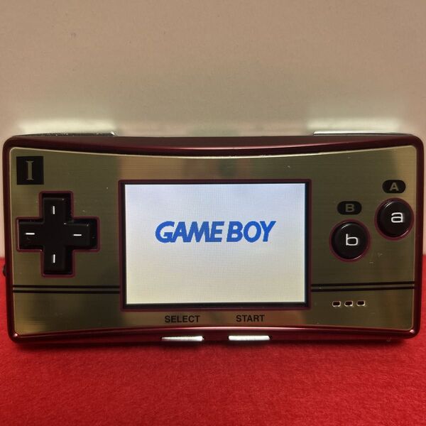 【美品】ゲームボーイミクロ 本体 ファミコンバージョン