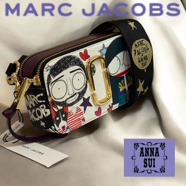 【新品・未使用】MARC JACOBS×ANNA SUI スナップショットバッグ ショルダーバッグ カメラバッグ アナスイ レザー