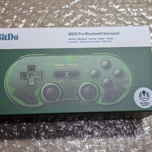 【新品】8BitDo SN30 gamepad(Clear Green)