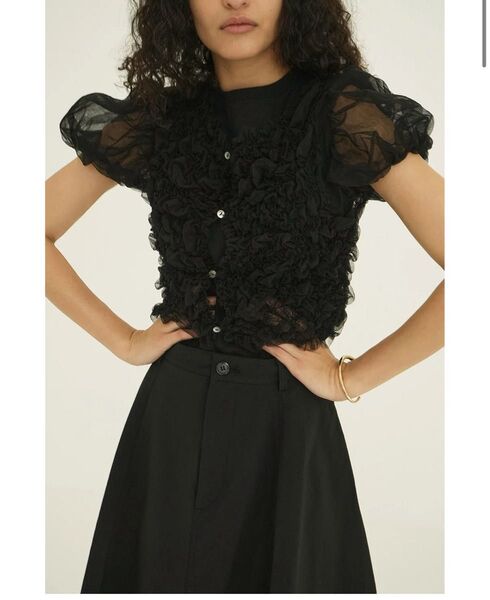 TULLE VEST LAYERED TOPS