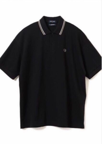 【美品】FRED PERRY×BEAMS / 別注リラックスピケ ポロシャツ Lサイズ