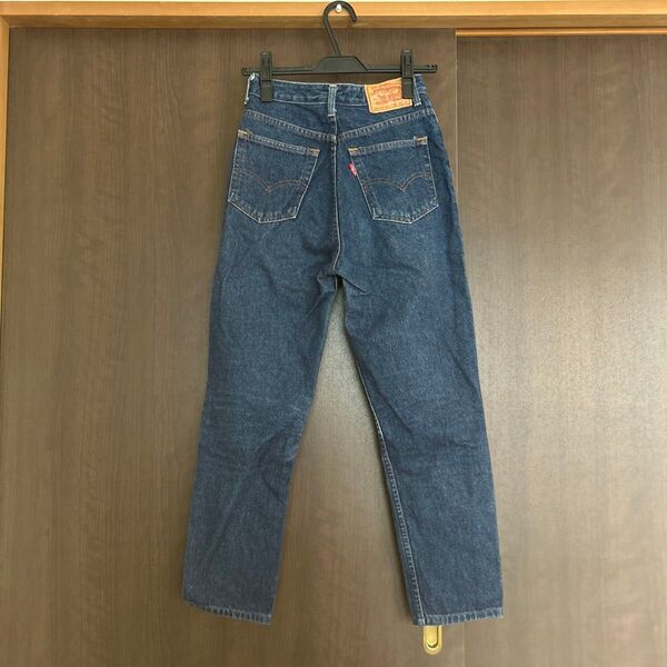 LEVI'S W606-0217 日本製 ハイウエスト テーパード デニムパンツ デニムパンツ ジーンズ リーバイス コットン