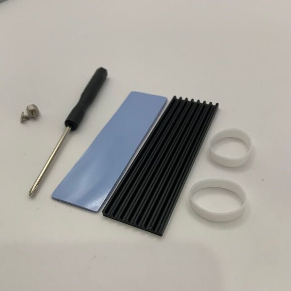 m.2 ssd ヒートシンク 熱対策 PC 自作 冷却