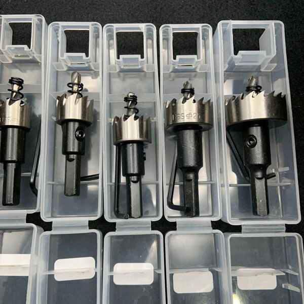 ホールソー 5個セット 工具 DIY 16㎜ 18.5㎜ 20㎜ 25㎜ 30㎜