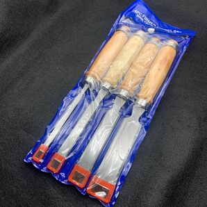 ノミ 4本セット 木工 木彫り DIY 工具 鑿