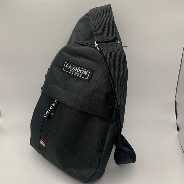 【新品】メンズ ボディバッグ ショルダーバッグ ボディーバッグ 黒 鞄