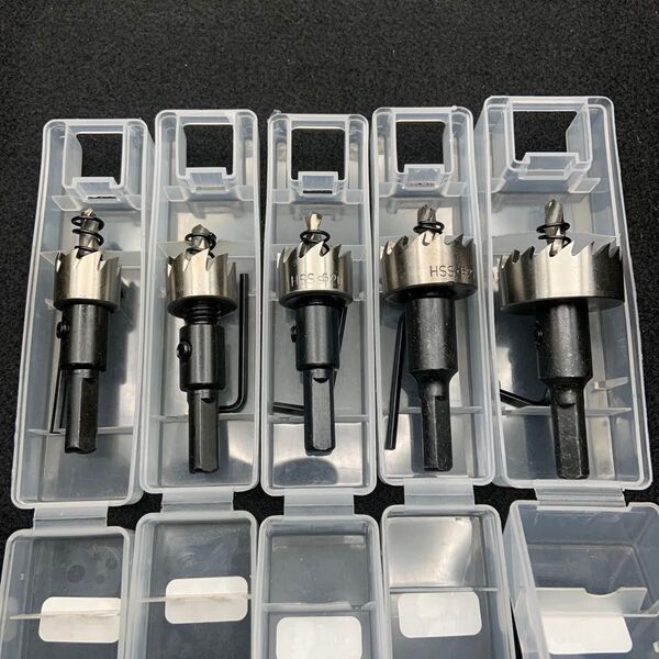 ホールソー 5個セット 工具 DIY 16㎜ 18.5㎜ 20㎜ 25㎜ 30㎜