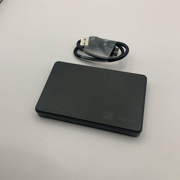 HDDケース 外付け 2.5インチ USB3.0 SATA HDD SSD モバイルハードディスクボックス ネジ工具不要
